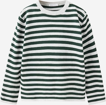MANGO KIDS Пуловер 'WALLY' в зелено: отпред
