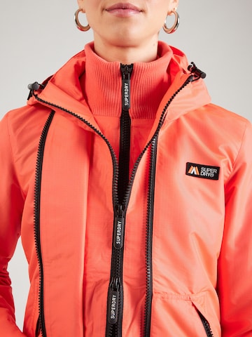 Geacă de primăvară-toamnă de la Superdry pe portocaliu