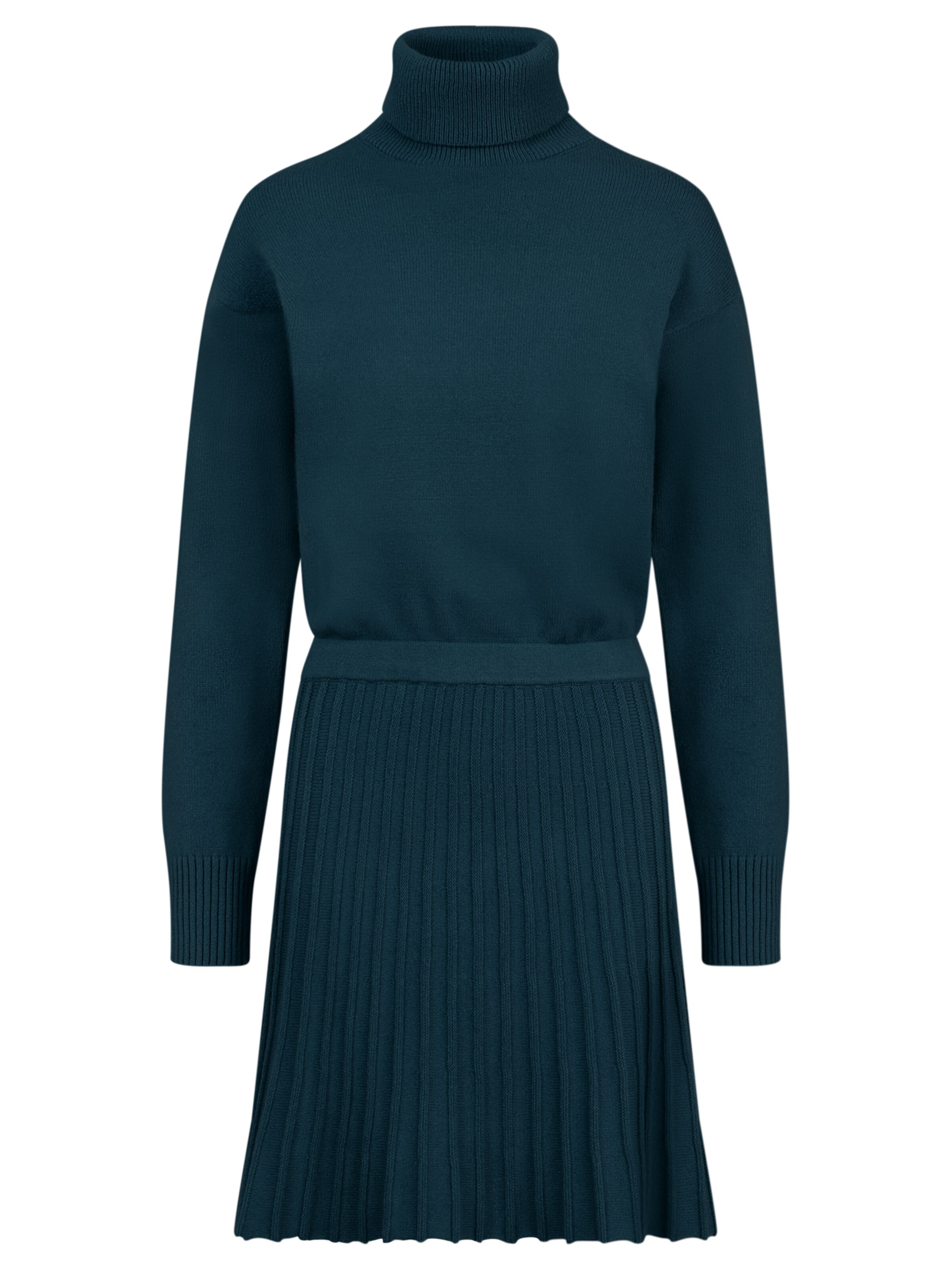 APART Strickkleid in Blau: Vorderseite