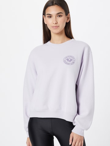 HOLLISTER Sweatshirt in Purple: front