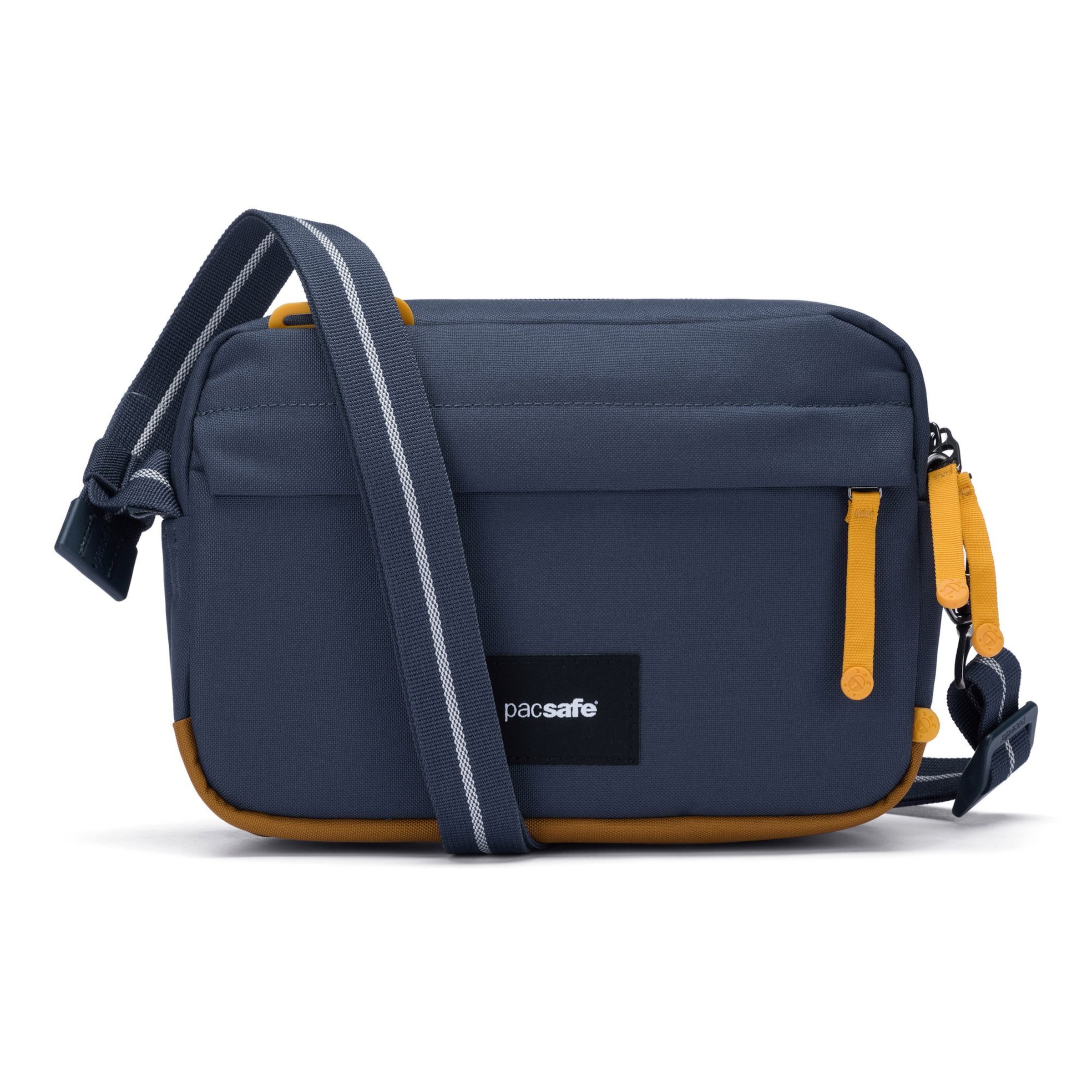 Pacsafe Schoudertas 'Go' in Blauw: voorkant