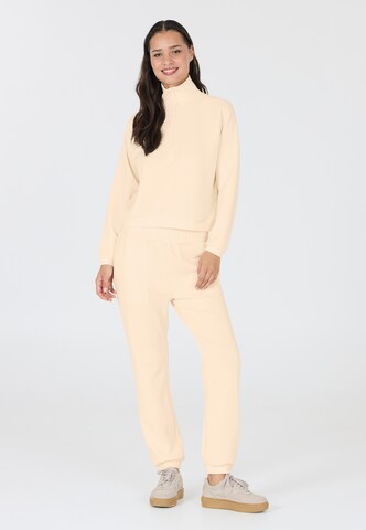 Athlecia Sports sweatshirt 'Elania' in Beige