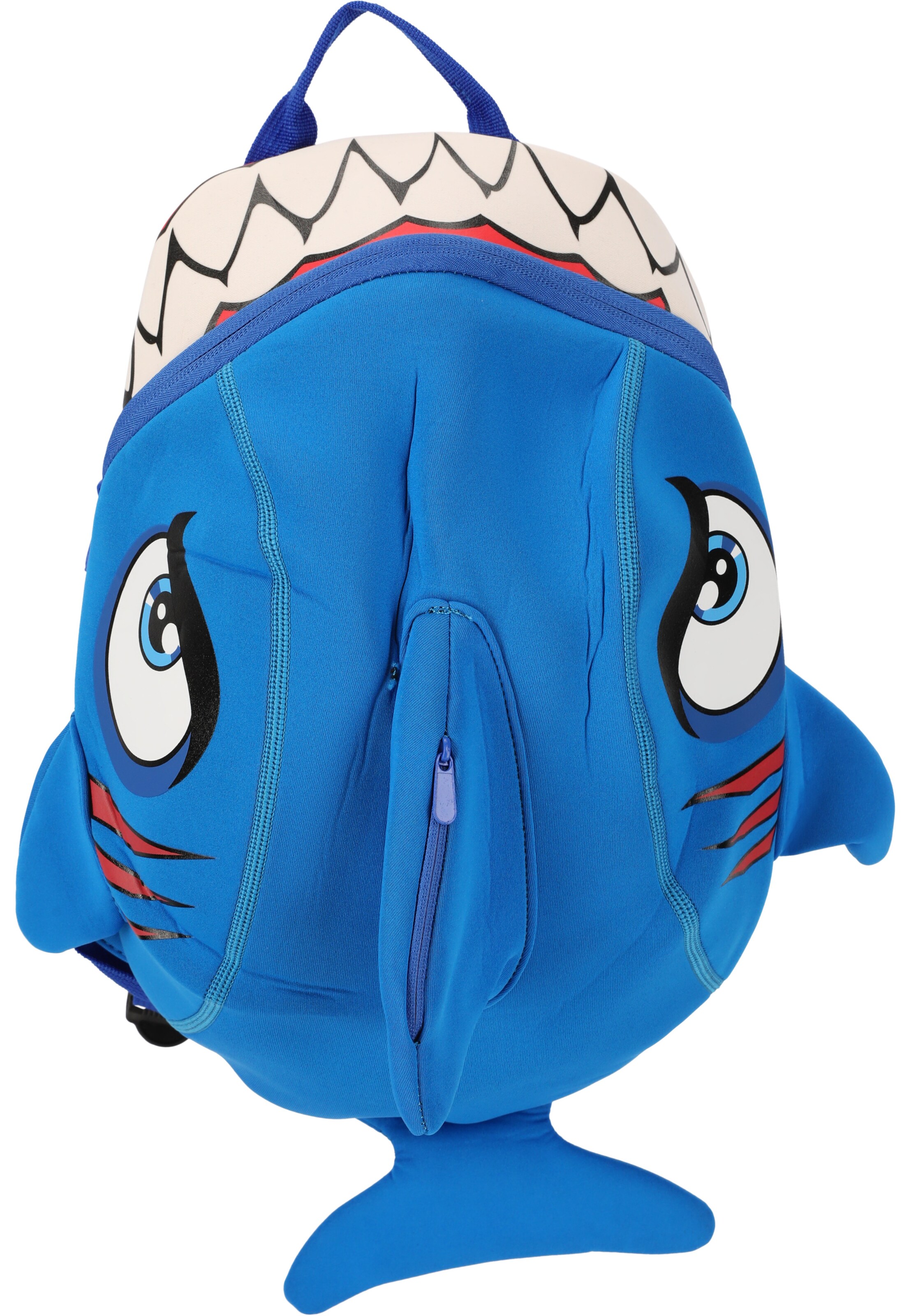 Crazy Safety Backpack 'Shark' in Blue: front