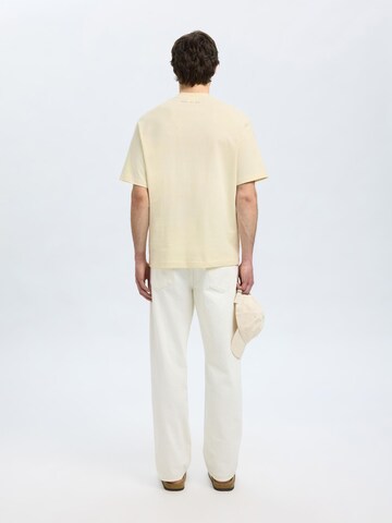 T-Shirt SELECTED en blanc