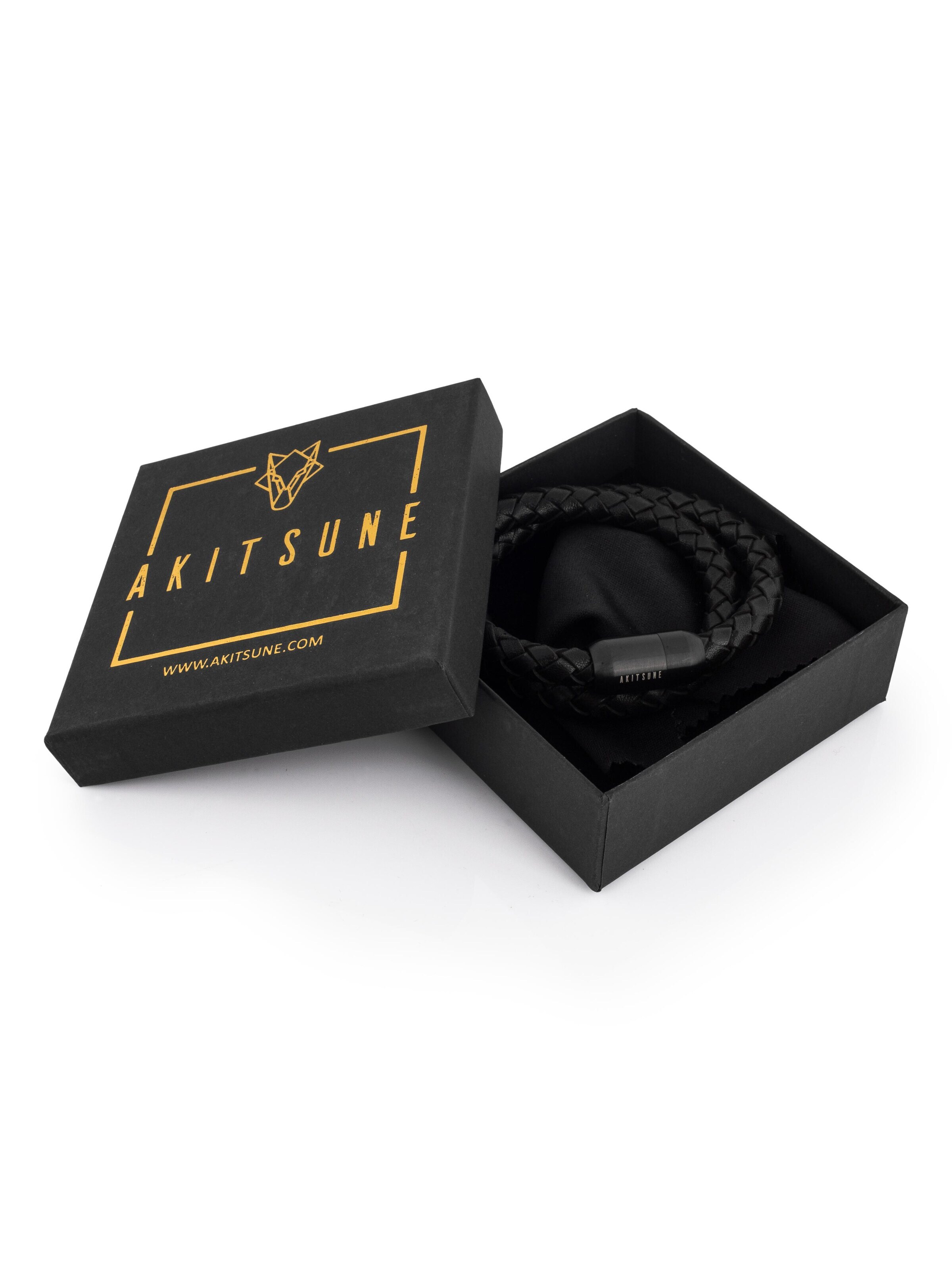 Akitsune Bracelet 'Navis' in Black