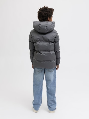 JACK & JONES Winter Jacket 'JJKAITO PUFFER' in Grey