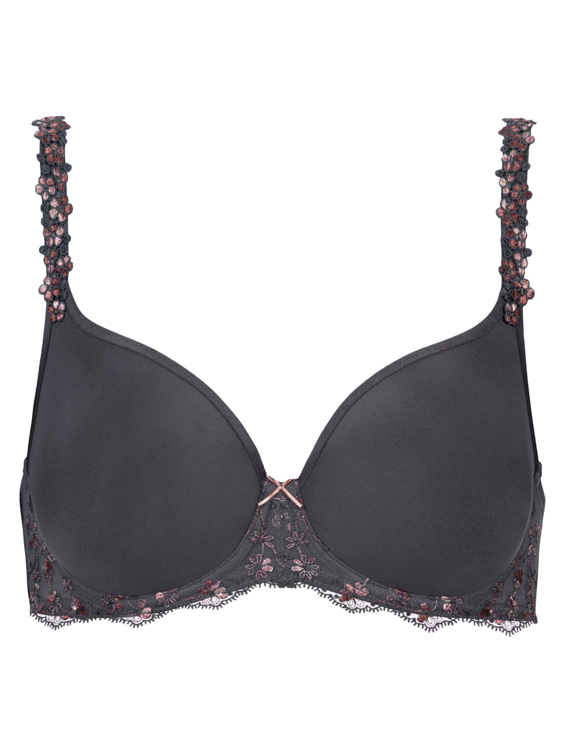 Mey T-shirt Bra 'Delightful' in Grey: front