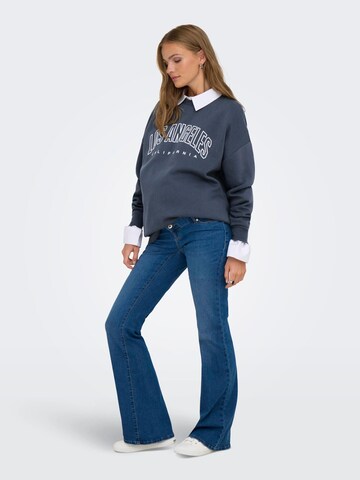 Only Maternity Sweatshirt in Blauw