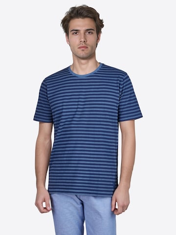 PIERRE CARDIN Shirt in Blauw: voorkant