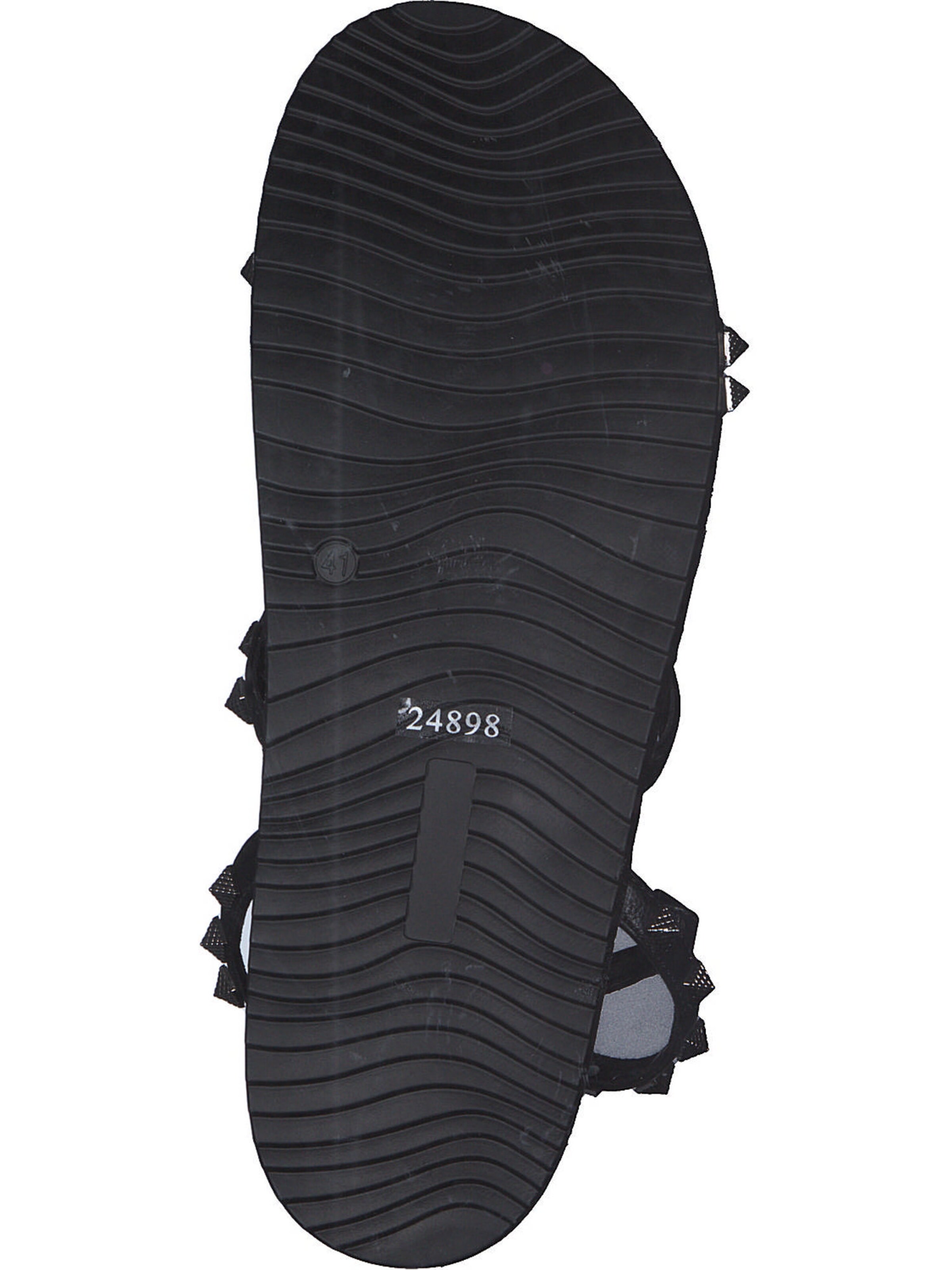 MENBUR Strap Sandals in Black