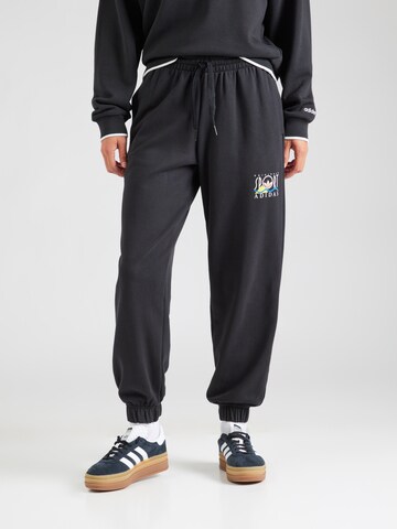 ADIDAS ORIGINALS Tapered Trousers in Black: front