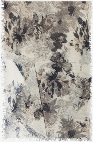 Sciarpa 'Flower Dust' di Roeckl in grigio: frontale