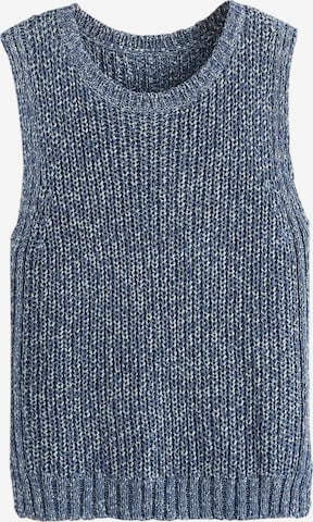 Next Knitted Top in Blue: front