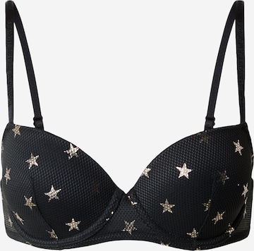 Reggiseno 'DEMI' di Tommy Hilfiger Underwear in nero: frontale