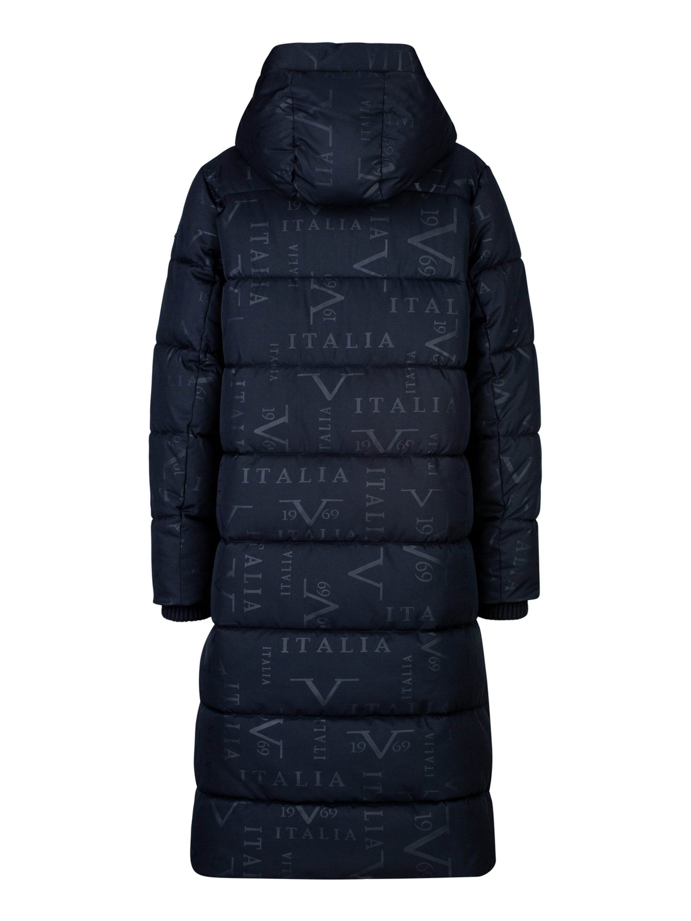 19V69 ITALIA Winterparka 'Silvana' in Blauw: terug