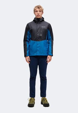 juoda COLUMBIA Laisvalaikio striukė 'Pouring Adventure'