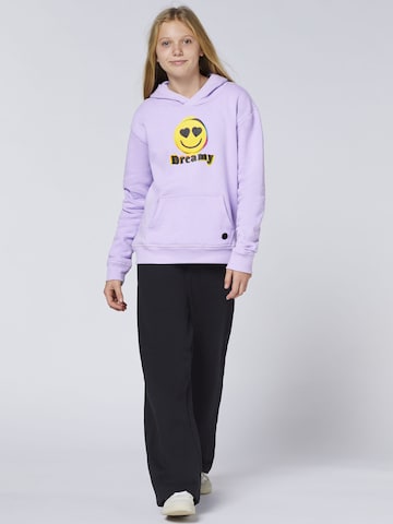 emoji Sweatshirt in Purple