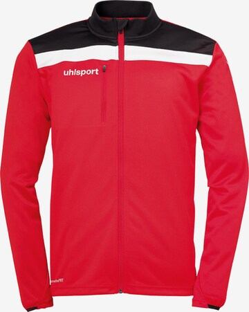 UHLSPORT Training Jacket in Red: front