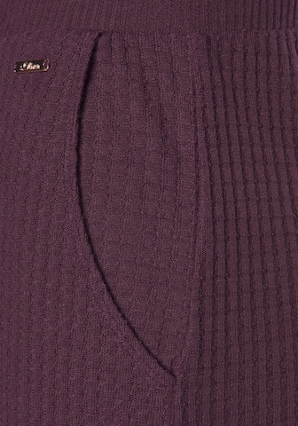 s.Oliver Pajama Pants in Purple
