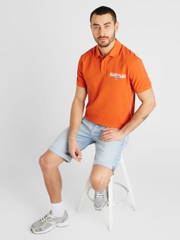 NAPAPIJRI Shirt 'E-AYLMER' in Oranje