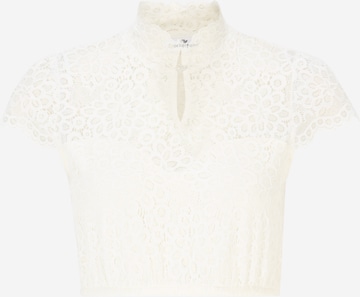 Blouse folklorique 'Daisy' STOCKERPOINT en blanc : devant