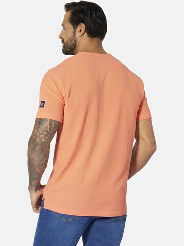 Jan Vanderstorm Shirt 'Gortan' in Orange