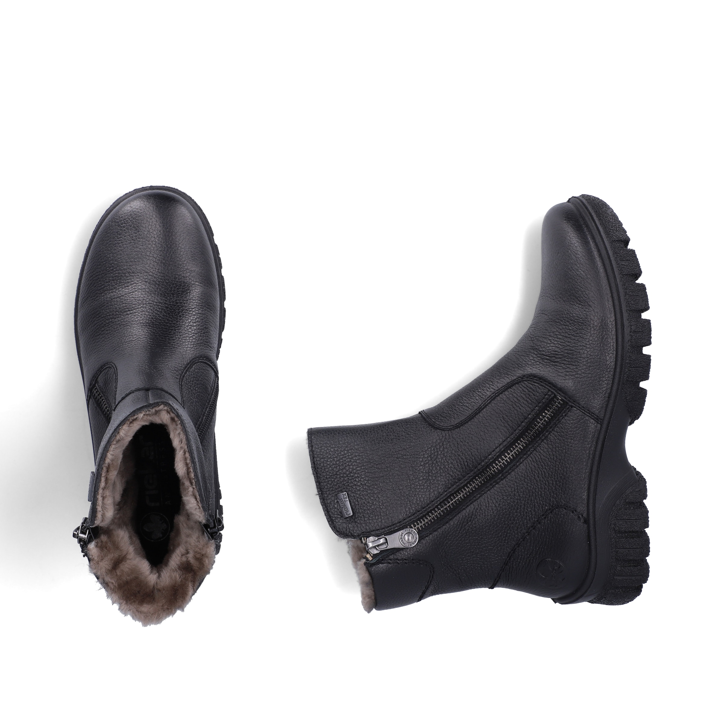 Bottines Rieker en noir