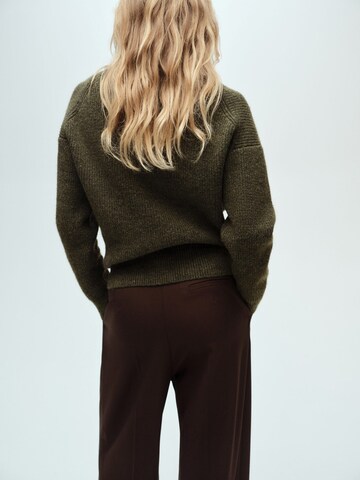 MANGO Strickjacke 'ERIZO' in Grün