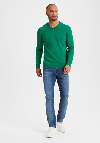 H.I.S Sweater in Green