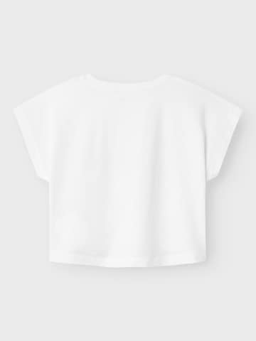 NAME IT T-shirt 'VILMA' i vit