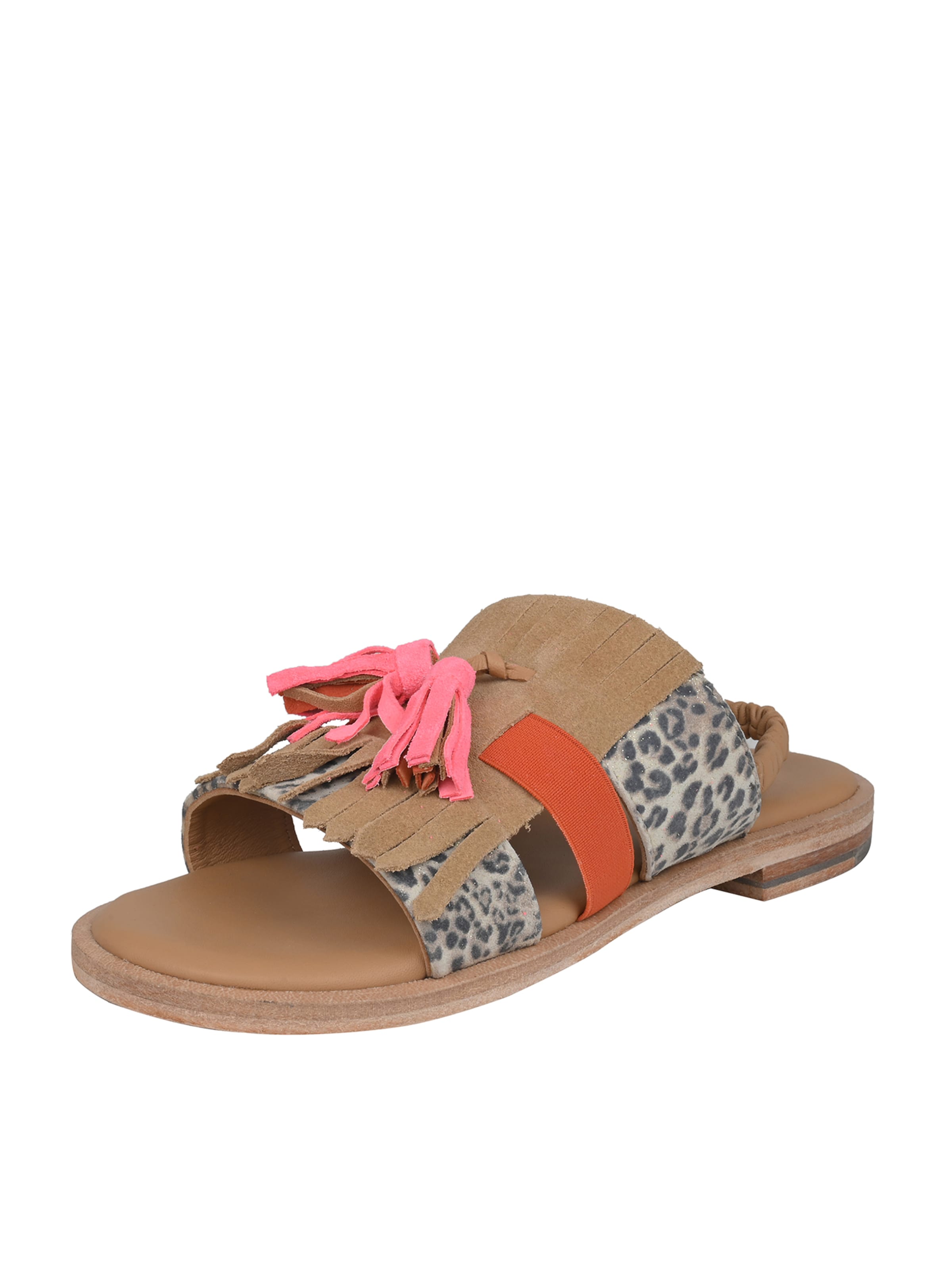 Crickit Sandalen met riem ' ROJA ' in Beige: voorkant