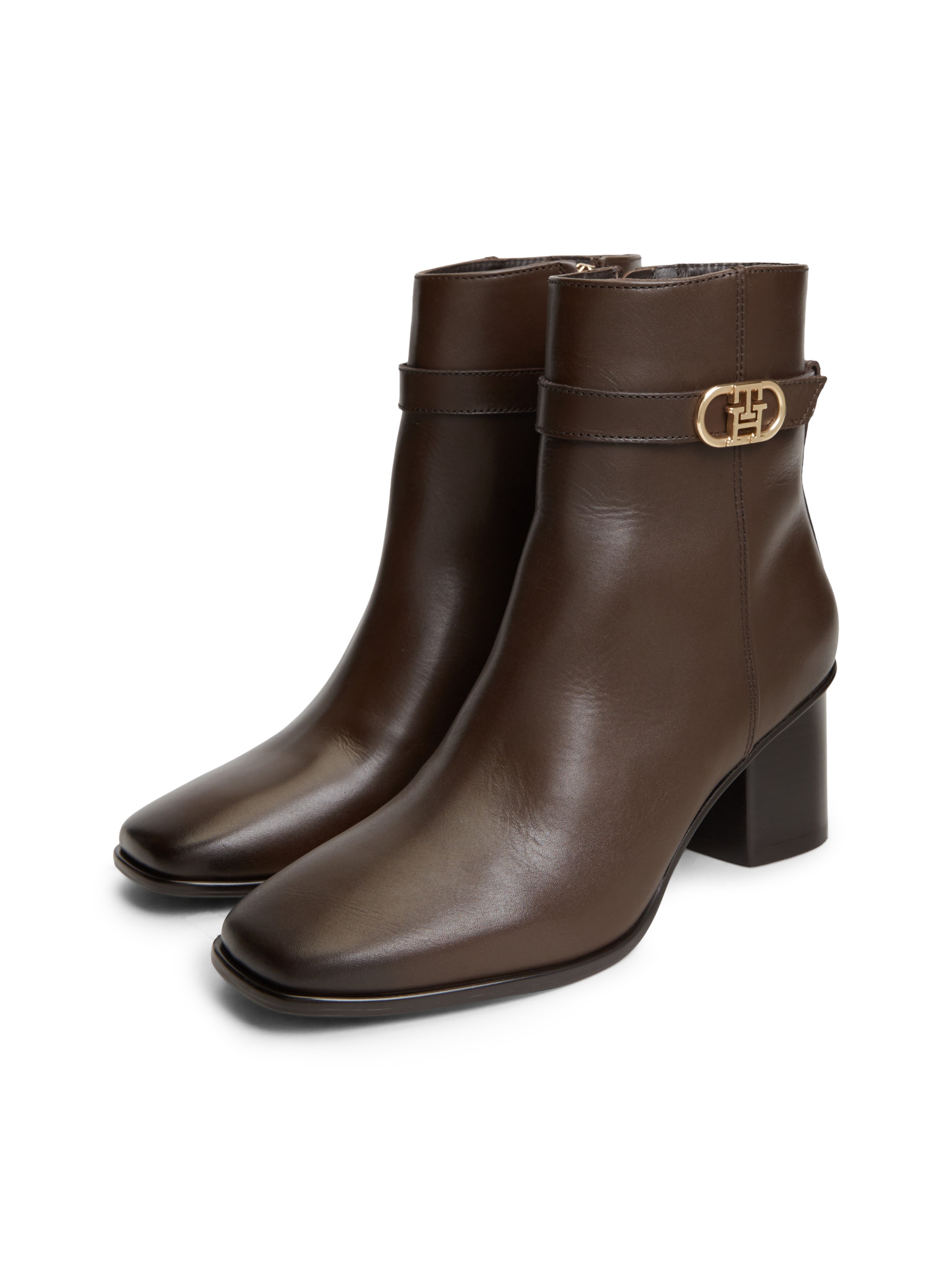 Ankle boots di TOMMY HILFIGER in marrone