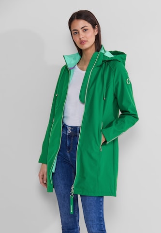 STREET ONE Performance Jacket in Green: front