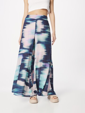 Wide Leg Pantalon Derhy en bleu : devant