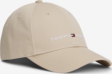 TOMMY HILFIGER Hoed 'ESSENTIAL' in Beige: voorkant