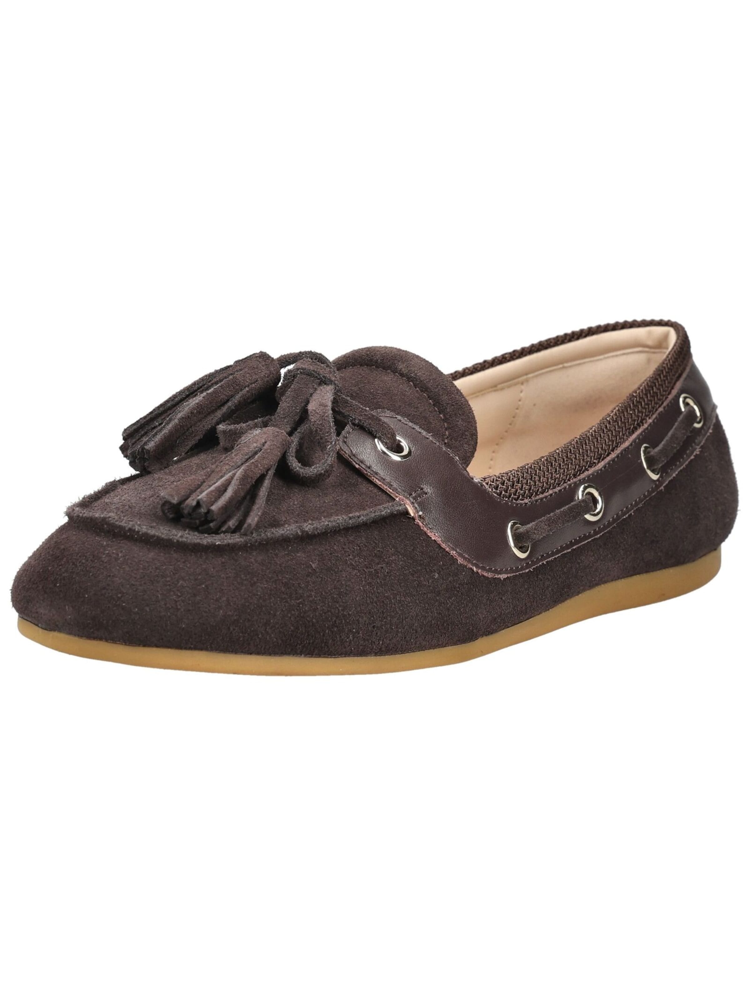 Mocassino di Liu Jo in marrone: frontale