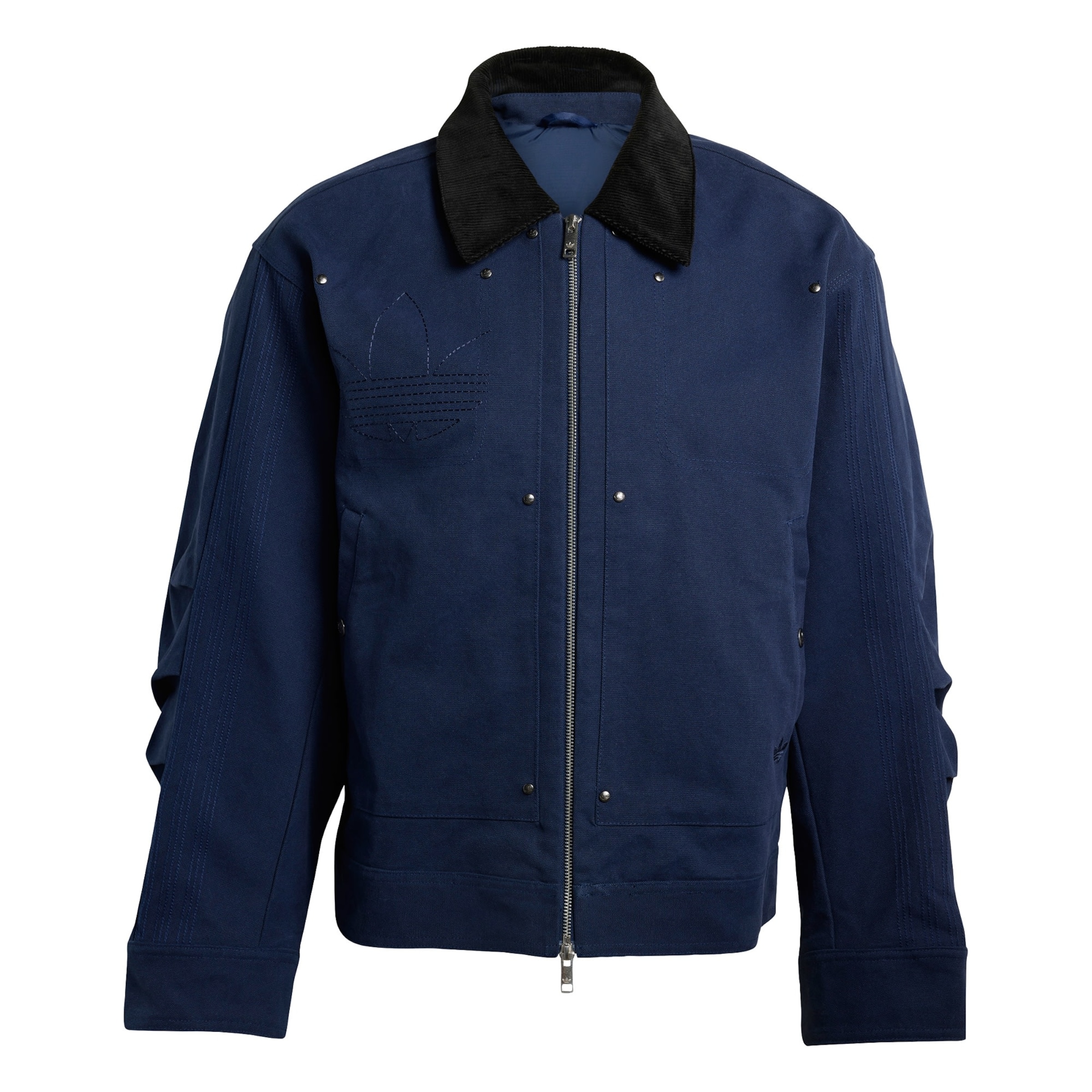 ADIDAS ORIGINALS Between-season jacket 'Premium Essentials' in Blue: front