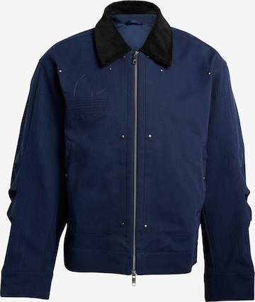 Veste mi-saison 'Premium Essentials' ADIDAS ORIGINALS en bleu : devant