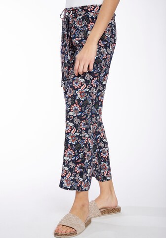 Hailys Wide leg Pleat-Front Pants in Mixed colors