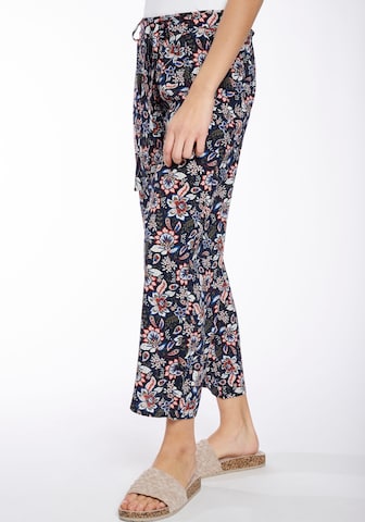 Hailys Wide leg Pleat-Front Pants in Mixed colors