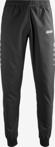 JAKO Workout Pants in Grey: front