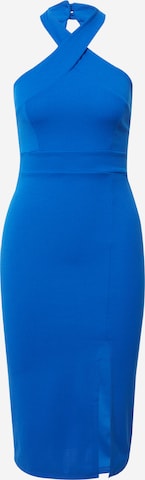 Robe 'ROSANA' WAL G. en bleu : devant