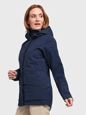 Schöffel Outdoorjacke 'Geneva' in Blau