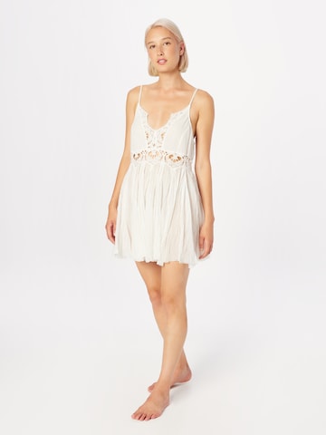 Free People Jurk in Wit: voorkant