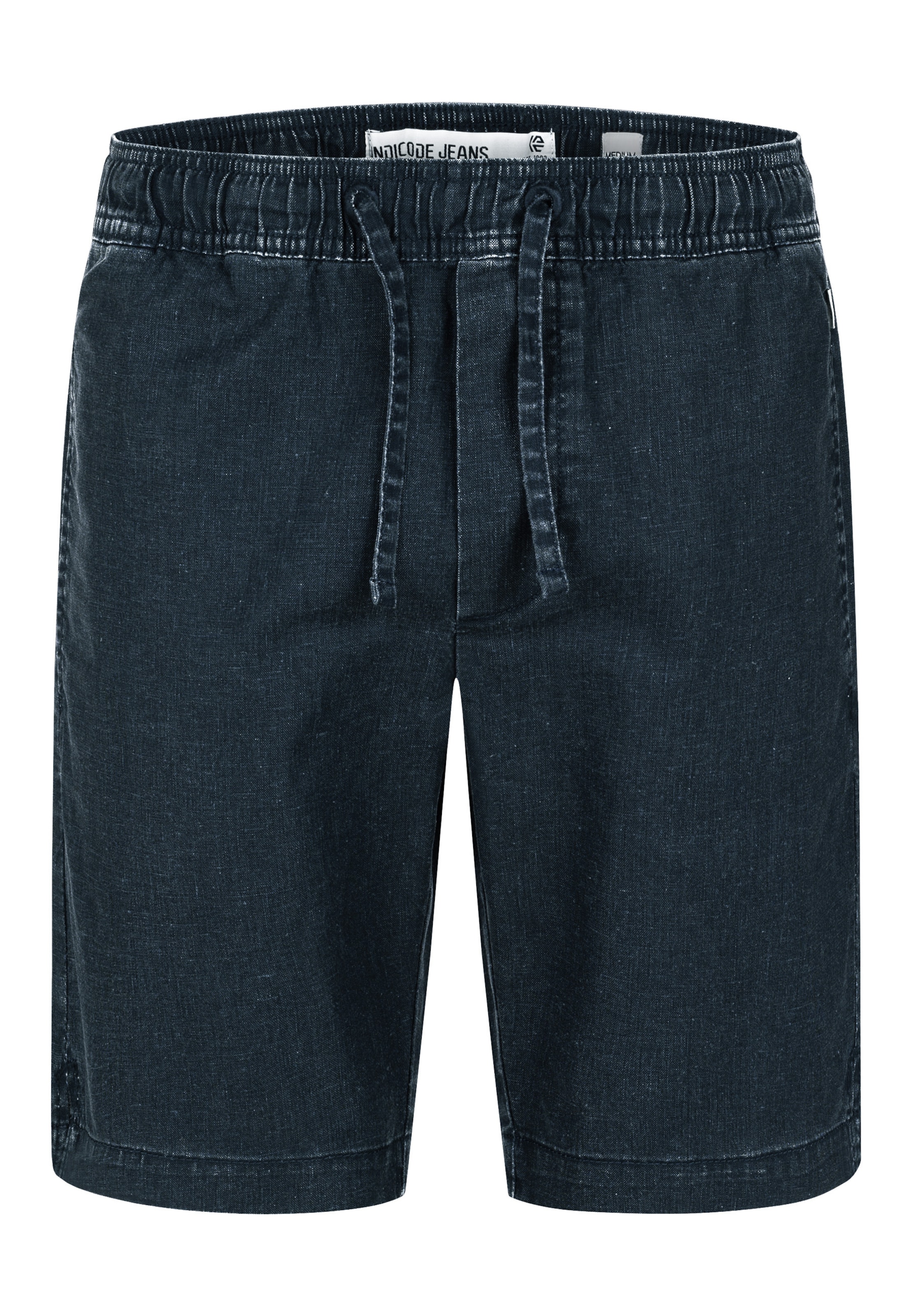 INDICODE JEANS Chino trousers 'Corry Chino' in Blue: front