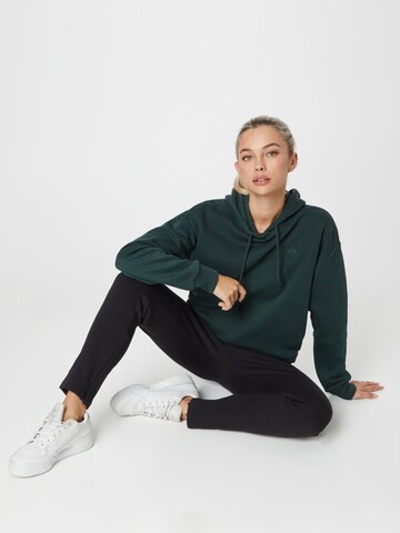 ADIDAS SPORTSWEAR Athletic Sweatshirt 'All Szn Fleece Long' in Green