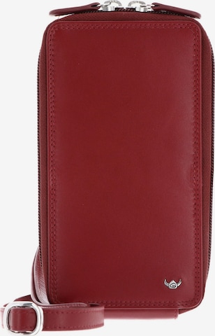 Protection pour Smartphone 'Polo ' GOLDEN HEAD en rouge : devant