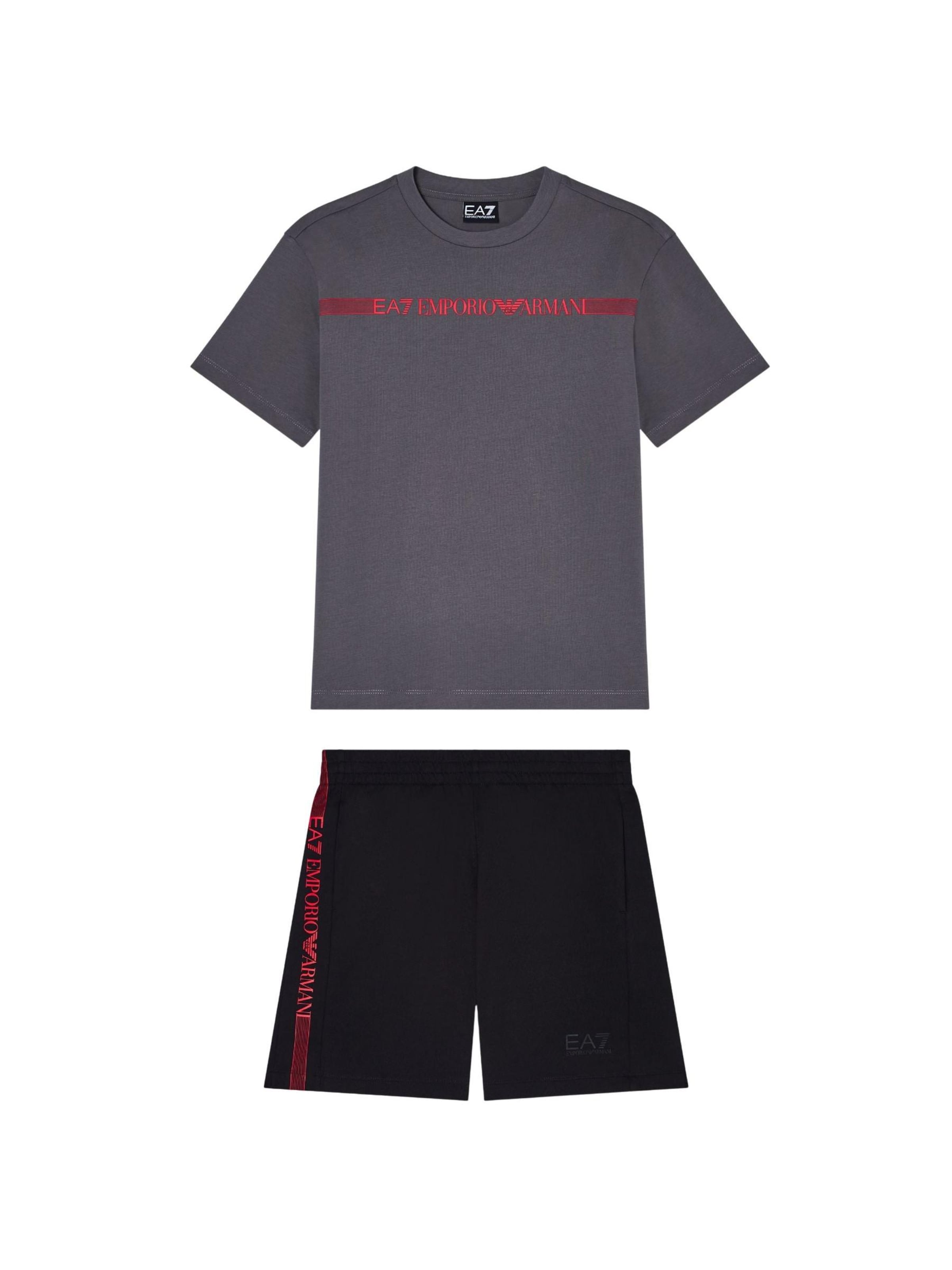 Set EA7 Emporio Armani en mélange de couleurs : devant