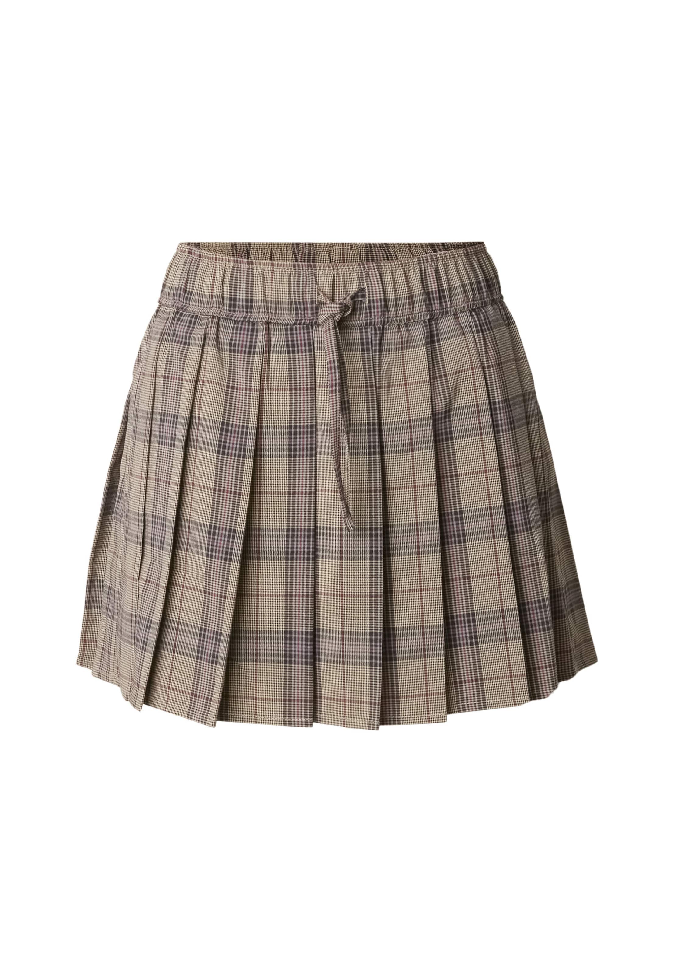 Jupe 'NMAstrid' Noisy may en gris : devant