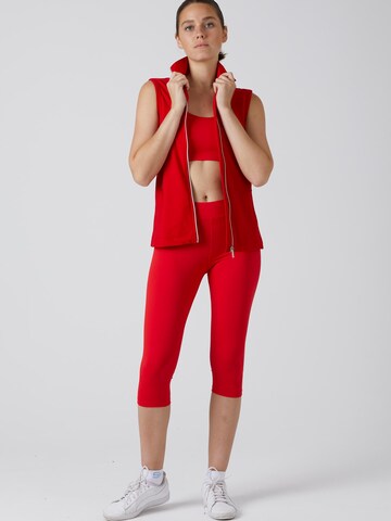 SPORTKIND Sportweste 'Eco Thermal Vest'‌‌ in Rot